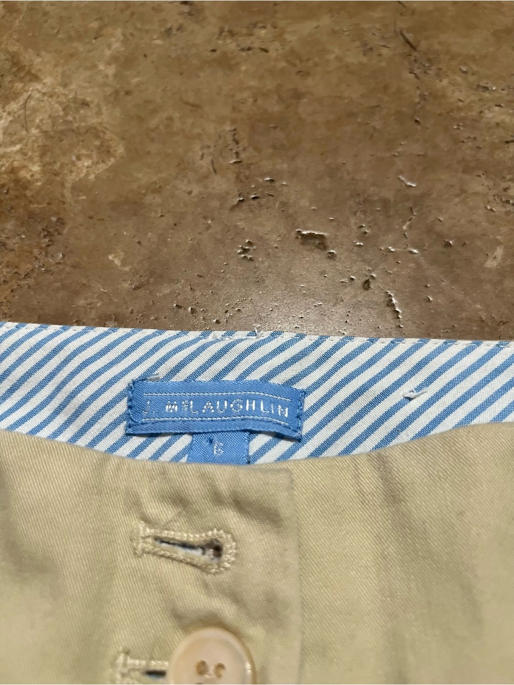 Vintage J.McLaughlin Low Rise Seahorse Capri Pants Size 6 - Picture 4 of 6